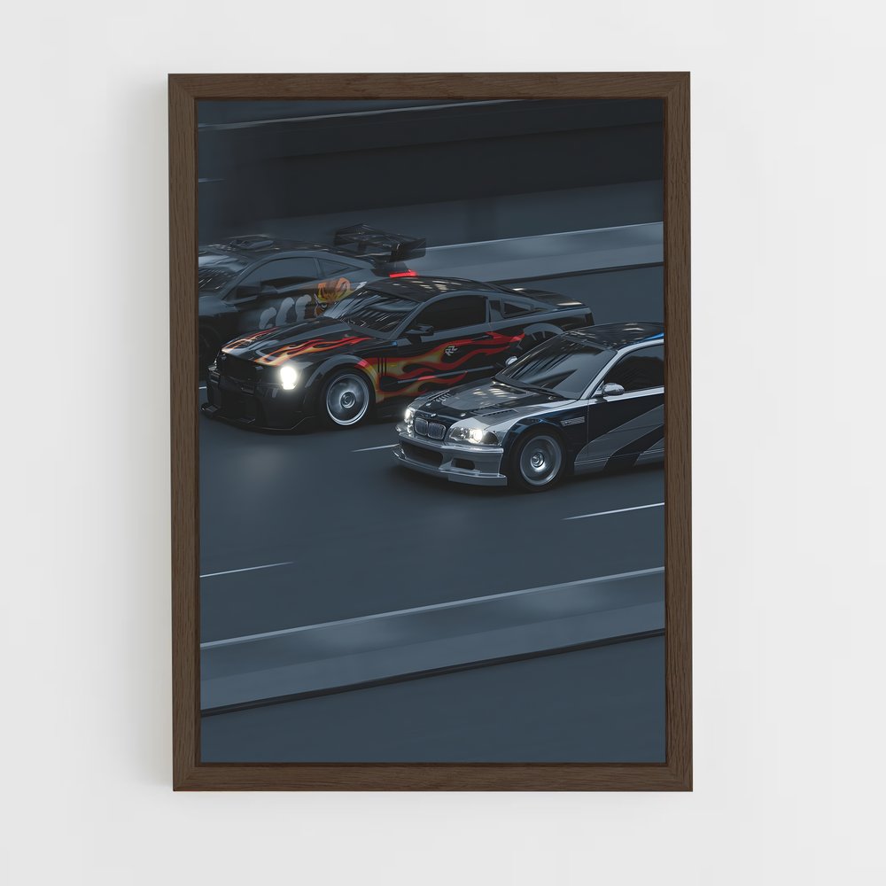 Poster Vitesse Furieuse – affiche Need for speed (vue 5)